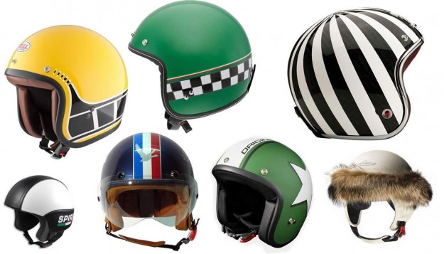 Caschi moto aperti Jet e Demi Jet, caratteristiche e grado di protezione