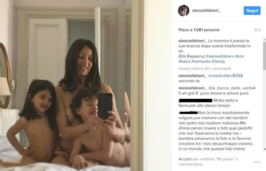 Alessia Fabiani Instagram: nuda con i gemellini, bufera sulla showgirl