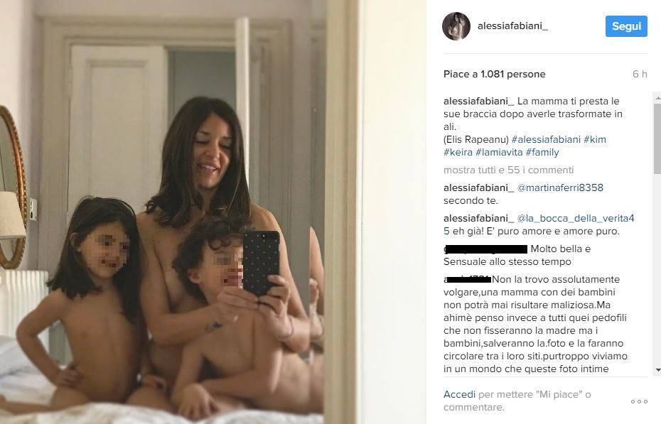 Alessia Fabiani Instagram: nuda con i gemellini, bufera sulla showgirl