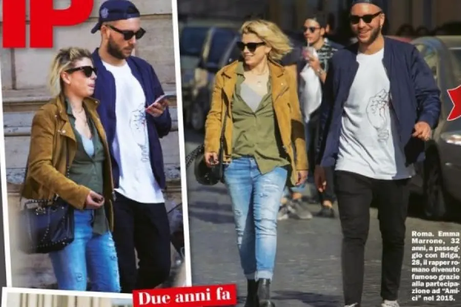 Emma Marrone gossip: la cantante felice con Briga, flirt o collaborazione?