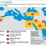 Terrorismo, USA e Regno Unito vietano PC e tablet su voli Africa e Medio Oriente